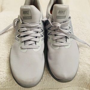 ❤️Grey Nike running shoes
